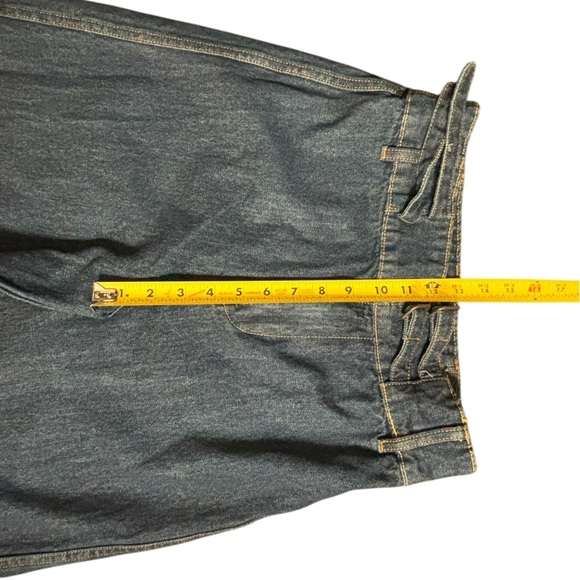 We The Free Blue Flare Wide Leg Jeans - Picture 10 of 11